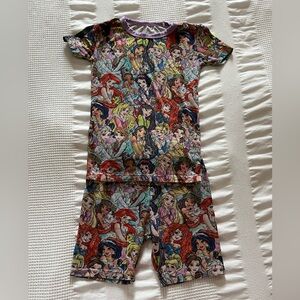 Disney Princess Pattern Bamboo Pajamas